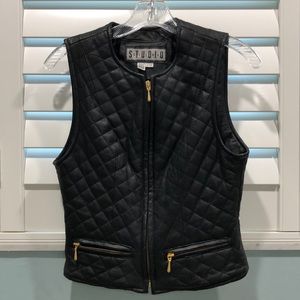 Studio Siena Leather Vest